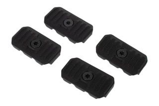 Strike Industries M-LOK Cable Management Rail Covers - Short - Black - 2 Piece Set